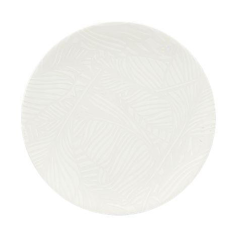 Saturnia Collezione Breath Piatto Piano D 26 Cm H 2,5 Cm Porcellana Siviglia Decorata