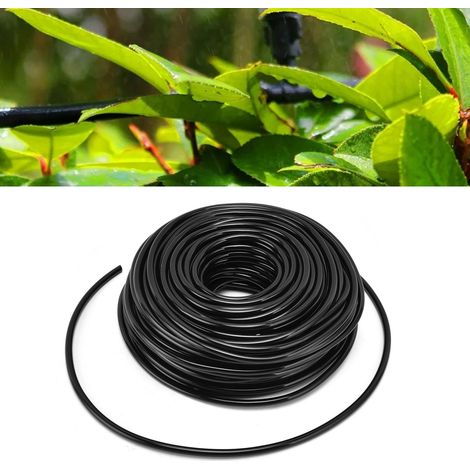 Manguera de riego por goteo + manguera + 4/7 + manguera flexible de PVC de 50 m (1/5)