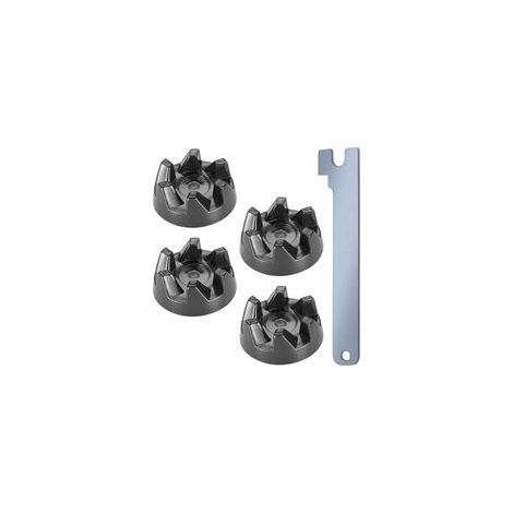 Accessoire pour KitchenAid : Lot de 4 coupleurs KSB52/5KSB5 - Avec clé