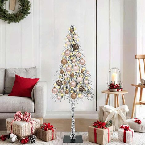 vidaXL Árbol de Navidad con 150 LED con soporte 120 cm PE y Acero (1/5)