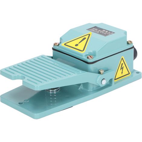 Interrupteur au pied, antidérapant en métal, 250 V, pour contrôleurs marche/arrêt automatiques. (1/5)
