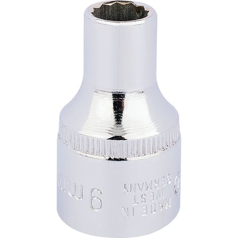 Draper 9mm Bi-Hexagon Socket Set – 1/2" Drive, Metric, 1/2" Square Drive, Model 24541 (1/5)