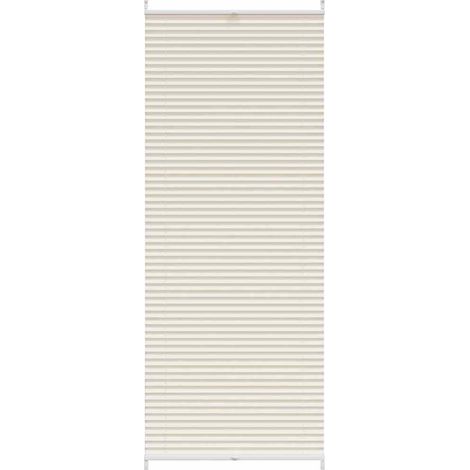 Maison Exclusive - Store plissé 70x200 cm Crème