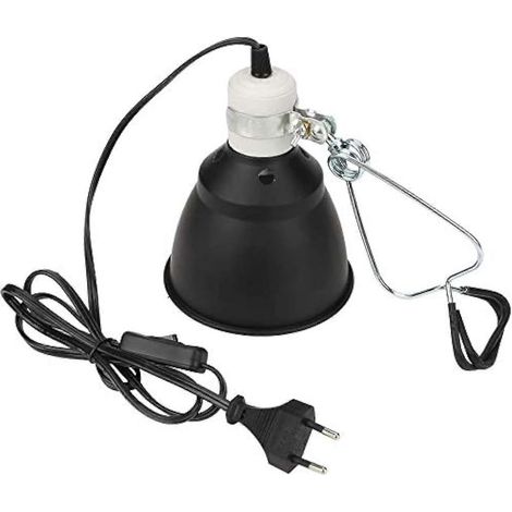 Douille E27 pour ampoule UVA/UVB 300 W pour reptiles et tortues, idéale pour les poulaillers et autres petits animaux. (1/5)