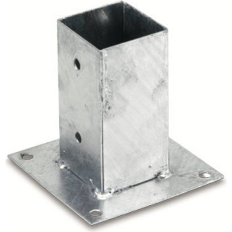 Staffa a bicchiere 9x9 cm per pavimento