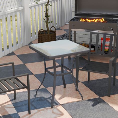 Tisch Gartentisch kompakter Balkontisch 685x685x84 cm OKMYHOME (1/3)