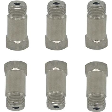 Adaptateur de connecteur d'oxygène modifié pour voiture, rallonge de tuyau de test de capteur d'oxygène O2 x 1,5, adaptateur de réparation de cellule 6p-- (1/5)