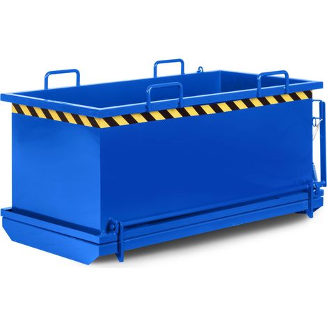 RR Industrietechnik Klappbodenbehälter Typ RKB 1650x850x845mm 750dm³ RAL 5010 Enzianblau