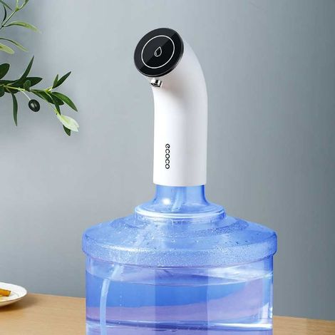 Filiyano-Pompe à eau électrique USB, distributeur d'eau domestique portable, pompe à eau automatique pour bouteille neuve - Blanche (1/4)