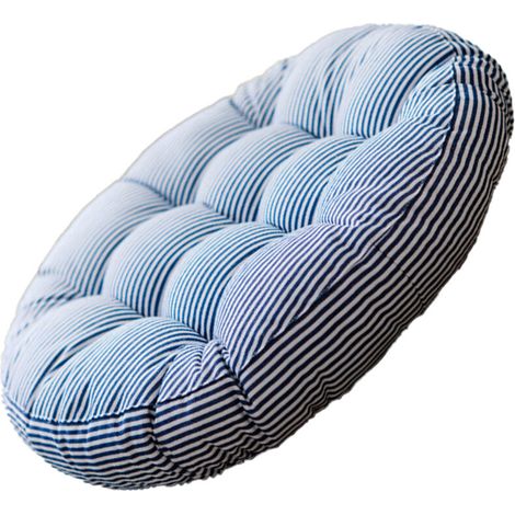 Coussin de sol futon japonais 3 pouces – Coton et lin respirants – Pour méditation et lecture – Motifs élégants – (1/5)
