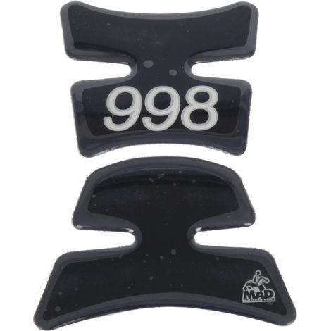 Protection de réservoir adhésive Mad couleur noir pour moto