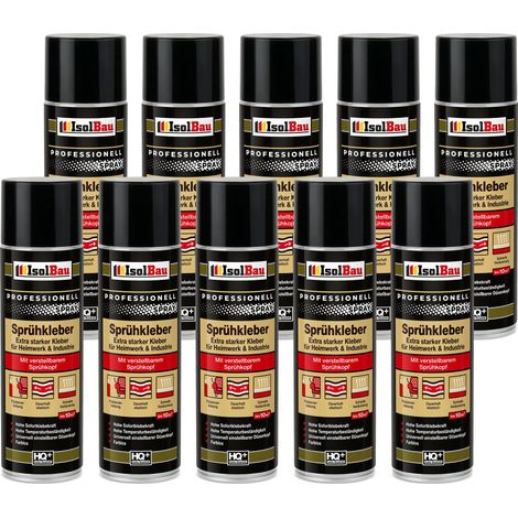 IsolBau Polster-Sprühkleber 10 x 500 ml (1/5)