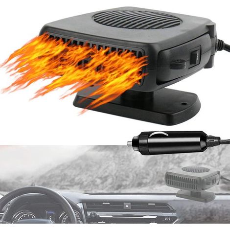 Tragbare 12V-Autoheizung – 360° drehbar, Batterieanschluss, geeignet für alle Fahrzeuge (1/2)