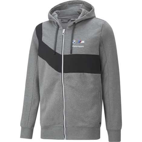 Puma BMW MMS HDD Herren-Hoodie grau 53586403 r S