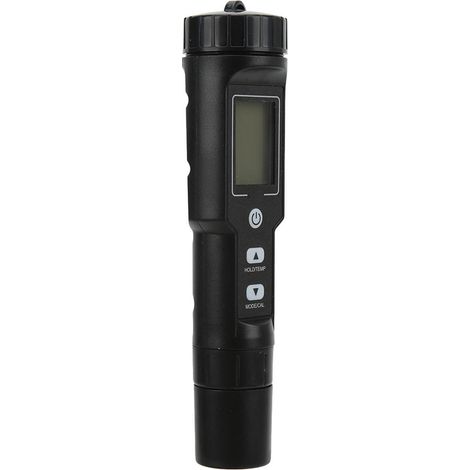 DO9100 Oxymètre numérique portable avec détecteur de température pour aquarium et piscine (sans rétroéclairage) (1/5)