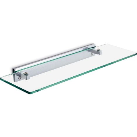 BELTRAN 451 TURIN Estantería 45X12 Adhesivo Cromo Cristal - ref: 064-451
