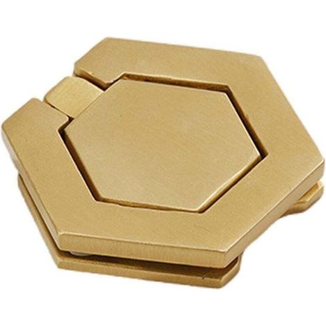 Poignée de porte de placard moderne à un trou et à 6 pans pour tiroir ou armoire (1/5)