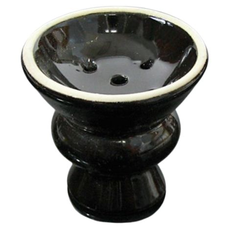 Narghilè per Shisha Grande in Ceramica Nera