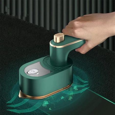 Mini Fer À Vapeur - Semelle Céramique - Chauffe En 30 Secondes - Pliable - Pour Usage Domestique Et Voyage - 1 Pièce (1/5)