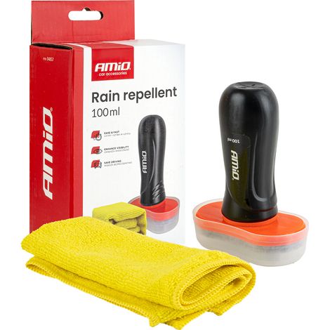 Tergicristalli invisibili per vetri, protezione dalla pioggia, 100 ml amio-04857 (1/5)