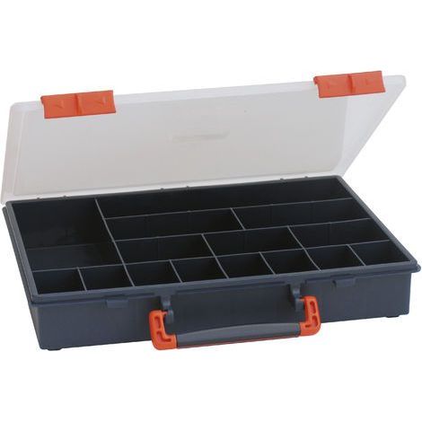 Valigetta portaminuterie "CLASS 31" con 17 scomparti - Blu - Mobil Plastic (1/3)