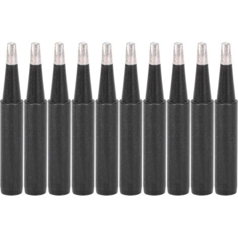 10 pièces pointes de fer à souder Stations de soudage accessoires pièces de fer à souder pour Machines à souder (900M-T-2.4D) (1/4)
