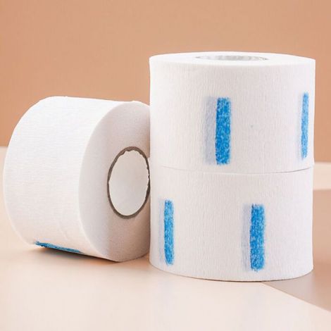 Rouleau Tour De Cou Coiffeur - Tissu Doux Auto-adhésif - Pour Coupe Teinture Épilation - 3 Pièces (1/2)