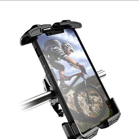 Support de téléphone pour vélo, rotatif à 360°, support de téléphone réglable