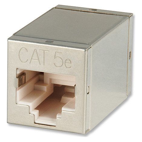 LINDY RJ45 STP Doppelkupplung Cat. 5e Metallgehäuse