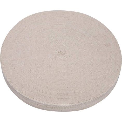 Bonsai-Modellierbandage, Baumbindeband, robuste atmungsaktive Baumwollbandage zum Veredeln von Bonsai-Topfobstbäumen, Landschaftsgartenwerkzeug (2 cm - Weiß) (1/5)