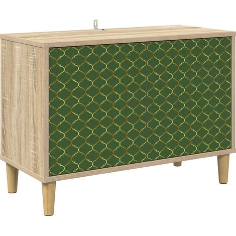 vidaXL TV Cabinet GELEEN 69 x 33 x 50 cm Sonoma Engineered Wood (1/5)