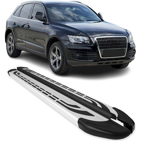 OMAC Trittbretter für Audi Q5 8RB 2008-2017 Aluminium Grau