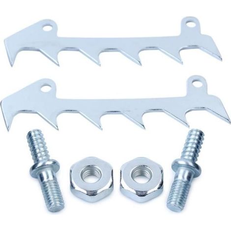 Haishine Dog Bumper, Felling Bar with Stud Attachment and Nut Compatible with Stihl 017, 018, MS170, MS171, MS180, MS181 (1/4)