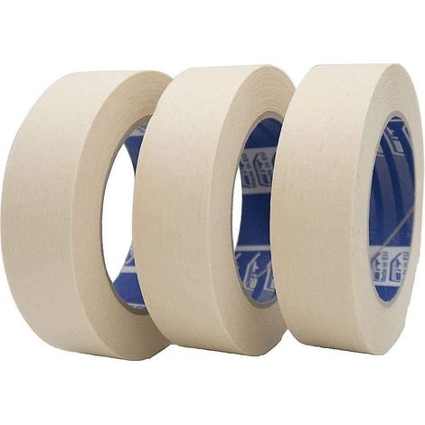 tour De 3 Rouleaux De Ruban De Masquage Pour Peinture, 50 M X 40 Mm (1/5)