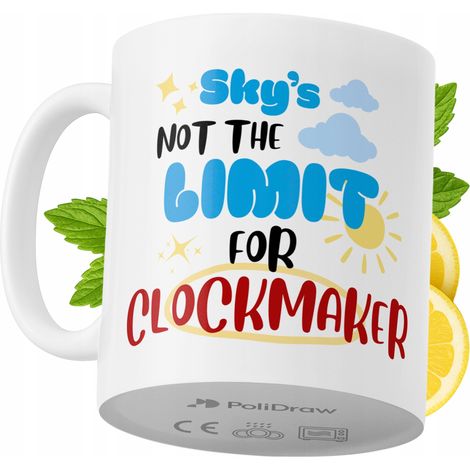 Mug humoristique pour horloger, avec un texte amusant et un design graphique original. Idéal pour les anniversaires, les fêtes et les occasions spéciales. Mug premium pour la maison, le bureau et le t (1/5)