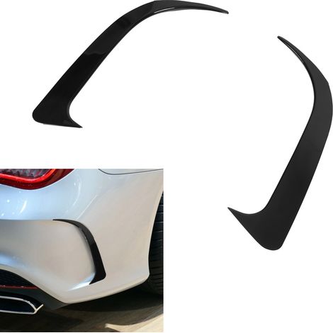 Grille de ventilation pour pare-chocs arrière Mercedes CLA W117 AMG Line 2013‑2019