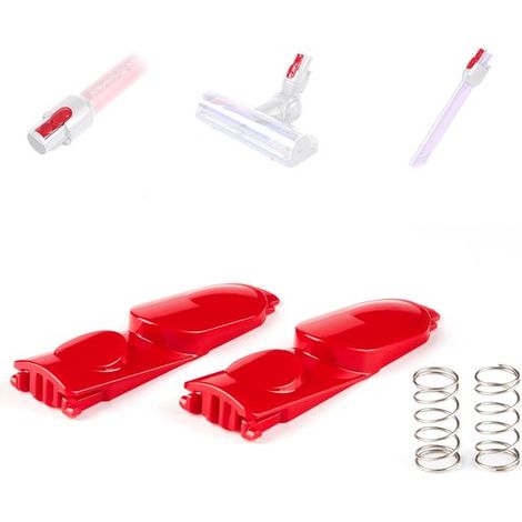 2er-Pack Reinigungskopf-Clip mit Verriegelungsknopf - Dyson V7 V8 V10 V11 V15 (1/4)