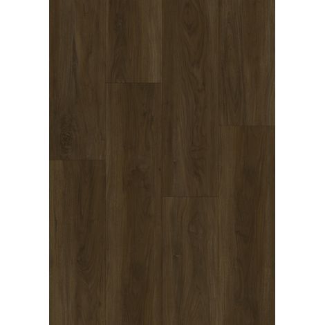 Mexen Henderson échantillon de panneaux vinyles 1240 x 182 mm SPC 6,5 mm, sous-couche IXPE 1,5 mm, 4 V-Fugues, Noyer - F1085-S (1/2)