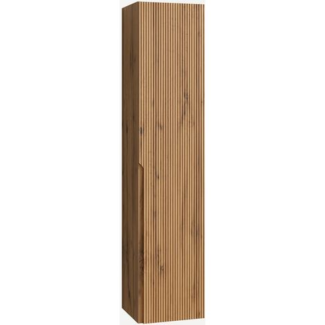 Platzsparende, reversible Hänge-Badewannensäule Venere 160 - Eiche