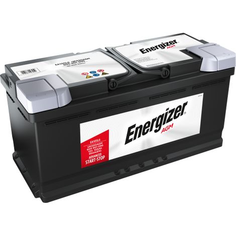 Batterie ENERGIZER PREMIUM AGM EA105L6 12 V 105 AH 950 AMPS EN (1/2)