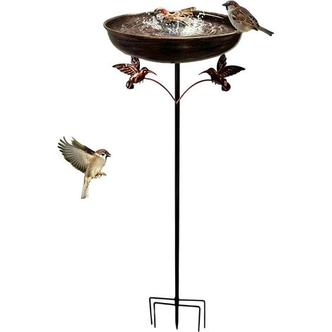 für den Außenbereich Garten Vogeltränke Behälter für Futter