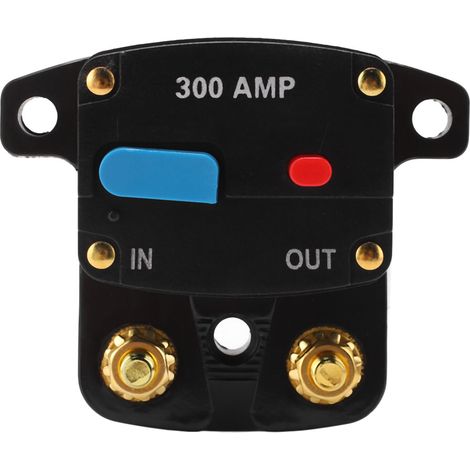 Disjoncteur à réarmement manuel pour système audio de voiture, bateau, camion, bus, 300 A (1/5)