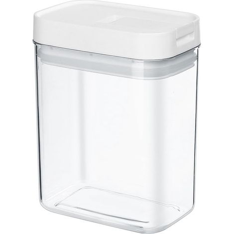 Contenitori ermetici con coperchio per spaghetti, cornflakes e altro ancora. Set con chiusura ermetica per un'organizzazione ottimale in cucina. Contenitore per la freschezza. (1/5)