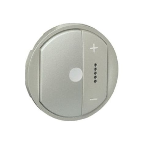 Legrand 068376 Enjoliveur Céliane - variateur CPL/IR avec indicateur d'état - titane