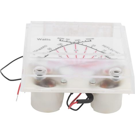 Power Meter Transmetteur de Puissance à Double Aiguille avec Rétroéclairage for Mesure de Puissance Radio