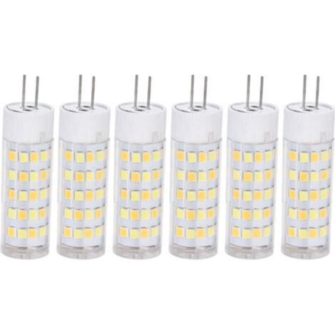 6 pièces G4 ampoule 3 couleur de lumière 220 V petite ampoule de plafonnier ampoule murale pour la maison OfficeG4 7 W 64 LED (1/4)