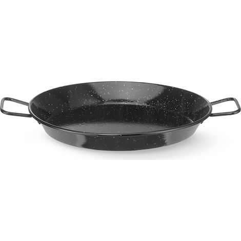Padella smaltata con due manici, diametro 300 x 50 mm