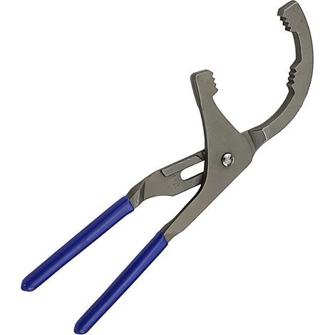 Clé à filtre à huile réglable, pince à filtre en acier, outil ergonomique pour entretien automobile, réparation de voiture, garage, atelier, moteur, outil de mécanicien, 225 mm (1/5)