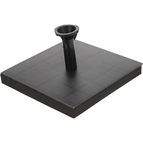 Lot De 2 Fontaines Décoratives À Énergie Solaire Carrées Pour Patio - Durée De Vie (1/5)