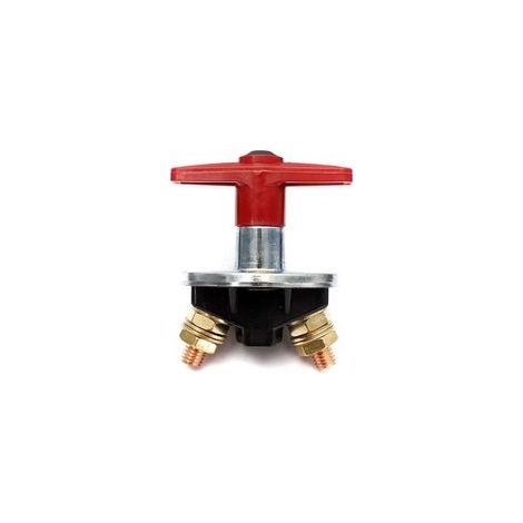Isolateur de Batterie à Clé Fixe de 200 Amp Interrupteur D'Arrêt Coupé Interrupteur électrique 12V / 24V Commutateur électrique Robuste (1/4)